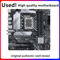 Used For Asus PRIME B660M-A WIFI D4 Original Desktop For Intel B660 DDR4 Motherboard LGA 1700 Support 12400F 12400 i3 12100F