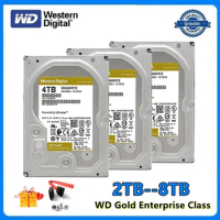 Western Digital WD Gold 4TB 6TB 8TB Enterprise Class HDD 500GB 1TB 2TB 3.5" Internal Hard Drive 7200 RPM Class SATA 6 Gb/s