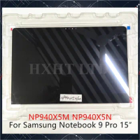 Original New NV150FHB-T30 For Samsung Notebook 9 Pro 15″ NP940X5N NP940X5M LCD Touch Screen Glass 1920x1080 FHD Tested