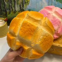 High Quality Slow Rising Squishy Bread Oversized Pineapple Bun Stress Relief Toy Prank Decoration Unique Birthday Gift