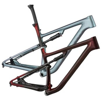 AWST 1840g Bicycle Frame Full Suspension Boost Frame 148*12mm 29er Carbon MTB XC Mountain Cycling Frameset