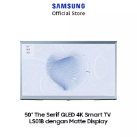 Samsung Samsung Lifestyle Smart TV The Serif 50 inch LS01B QLED 4K QA50LS01BBKXXD - Cotton Blue