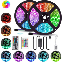 Lampu Led Strip Rgb 10M 5050 Waterproof Kotak Kuning