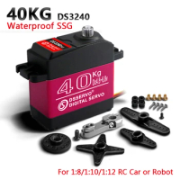 1X Waterproof Servo 40Kg High Speed servo Pro Metal Gear Digital Servo RC Baja Servo For 1/8 1/10 Scale RC Cars