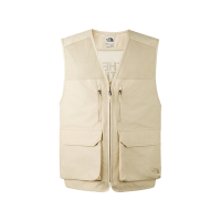 The North Face M UTILITY CAMP VEST 男休閒背心-米色-NF0A87V43X4
