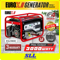 EUROX EGU3800 EuroPower Power Generator Petrol Getset Generator 4 Stroke Portable Gasoline Generator