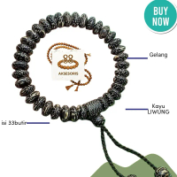 Gelang Kayu Liwung pipih Model Serut ORIGINAL