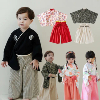 【Baby 童衣】兒童套裝 和服兩件式套裝 日本風造型服 24002(聖誕節童裝)