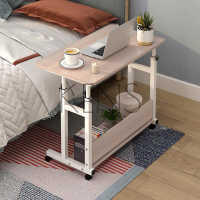 書桌 電腦桌 家用床邊桌子可移動降小桌子臥室簡約學生寫字桌租房書桌