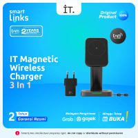 IT 3 in 1 Magnetic Wireless Charger - Black