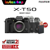 Fujifilm X-T50 XT50 BODY ONLY Kamera Mirrorless Garansi Resmi BLACK