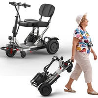 New Arrival 078 Lightweight Mobility Scooter 22km/h Portable Folding Electric Mobility Scooter for Elderly