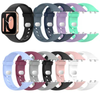 Silicone Watch Strap For Oppo Watch 41mm 46mm SmartWatch Band Pure Color Breathable Replacement Band Sports Strap For Oppo Watch