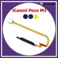 Original For Xiaomi poco M3 Fingerprint Sensor Scanner Touch ID Connect Motherboard home button Flex Cable