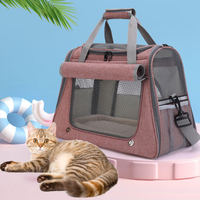 寵物太空包 貓包 寵物手提包 太空艙 大號貓包外出便攜寵物用品可折疊斜跨可拆洗貓咪帆布大容量貓狗包