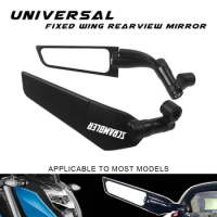 For Ducati Scrambler Diavel/Carbon/XDiavel/S MONSTER Universal Motorcycle Mirror Wind Wing side Rearview Reversing mirror
