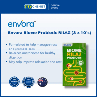 Envora Biome Probiotic RILAZ (3 x 10's) | Mental Wellness | Health Supplement