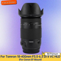 For Tamron 18-400mm F3.5-6.3 Di II VC HLD for Canon EF Mount Lens Sticker Protective Skin Decal Film Protector Coat 18-400 B028