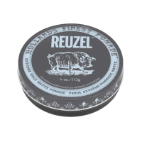 【REUZEL】荷蘭REUZEL灰豬極強水泥級無光澤髮蠟 113g(締造豐盈有層次的造型)