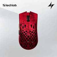 ATK Blazing Sky GHOST Hollow Carbon Fiber 8K Wireless Gaming Mouse Ultimate Red
