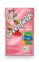Greenfields UHT 105 mL - Susu UHT Kids Plain Strawberry