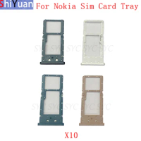 Memory MicroSD Card SIM Card Tray SIM Card Slot Holder For Nokia X10 X20 Sim Card Tray Replacement Parts