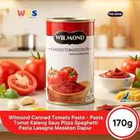 Wilmond Canned Tomato Paste 170g - Pasta Tomat Kaleng Saus Pizza Spaghetti Pasta Lasagna Masakan Dap