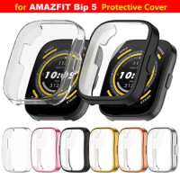30PCS Protective Case for Amazfit Bip 5 Smart Watch Soft TPU Full Screen Protection Cover for Amazfit BIP5 Protector Shell