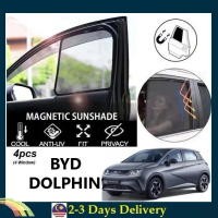 BYD Dolphin Fit Magnetic Sunshade 【4pcs】 Accessories Automotive
