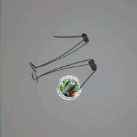 per pegas untuk sangkar pikat burcil ukuran 0,8 mm ( satu pasang )