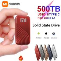 2024 Xiaomi New Original High-speed 16TB 8TB SSD 2TB Portable External Solid State Hard Drive USB3.1 Interface Mobile Hard Drive