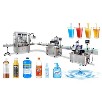 Manufacturers of Bottle Liquid Hand Sanitizer Shampoo Filling Capping and Labeling Machine Production Lines