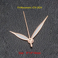 2824 Hands 9*14*14mm Silver Rose Watch Hands Pointer Fits for ETA 2824 Automatic Movement Seiko Hands Watch Replace Parts