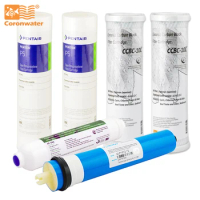 Coronwater 75GPD 5 Stage Reverse Osmosis RO Water Filters Replacement Set