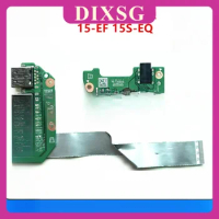 For HP 15-DY 15S-FQ 15-EF 15S-EQ Laptop USB Switch Board Audio Jack SD Card Reader Board DA0P5DTB8B0 DA0P5FTB6A0 DA0P5DTH8B0