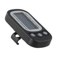 Penukaran C/F – 20°C hingga 50°C (–4°F hingga 124°F), termometer peti sejuk, pemantau suhu dalaman u