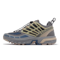 Salomon 休閒鞋 ACS Pro 男鞋 藍灰 快速綁帶 山系 機能 戶外越野 薩洛蒙 L47299000