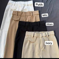 TERBARU || CELANA ORO PANTS WANITA HIGHWAIST PREMIUM
