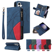 For Sony Xperia 5 10 1 V IV III Flip Leather Case Zipper Wallet Luxury 9 Card Holder Cover For Sony Xperia 1 10 5 V IV III Bags
