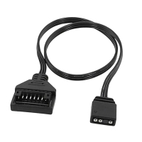 สายอะแดปเตอร์ ARGB, 30 ซม., ขั้วต่ออะแดปเตอร์สายไฟเรืองแสง Argb, 3X8PIN และ 2X8PIN