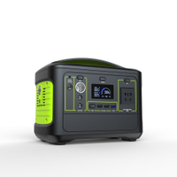 新品500W便攜太陽能戶外儲能電源爆款100VV110V移動電源家用220V 可開發票 快速出貨