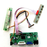 Yqwsyxl Control Board Monitor Kit for QD14FL02 HDMI + DVI + VGA LCD LED screen Controller Board Driver