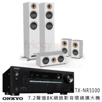 ONKYO TX-NR5100 7.2聲道擴大機+JAMO S 807 HCS 五聲道喇叭