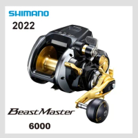 2022 NEW Original SHIMANO BEASTMASTER MD 6000 9000 GIGA-MAX MOTOR ELECTRIC Fishing Reels Deep Sea Saltwater Fishing Wheel