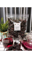 ROSELLA UNGU 1 KG PREMIUM - BUNGA ROSELLA UNGU KERING