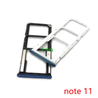 10pcs For Xiaomi Redmi Note 11 11S 11T 11E Pro Plus Sim Card Slot Tray Holder Sim Card Reader Socket