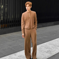 QUẦN DÀI VŨ BOI HÀN NÂU/ KEM - DÀNH CHO NAM - MAGNUS MENWEAR