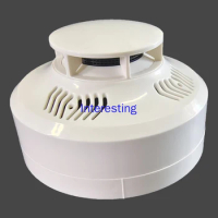 220V Switch Quantity Smoke Sensor Normally on Normally Closed Networked Smoke Alarm Dry Contact Signal Wired Smoke Sensor