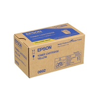 EPSON 黃色原廠碳粉匣 / 個 S050602