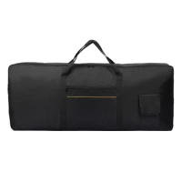 Padded Carry Case Electronic 88-key Piano Case Waterproof Universal Keyboard Thick Bag Black